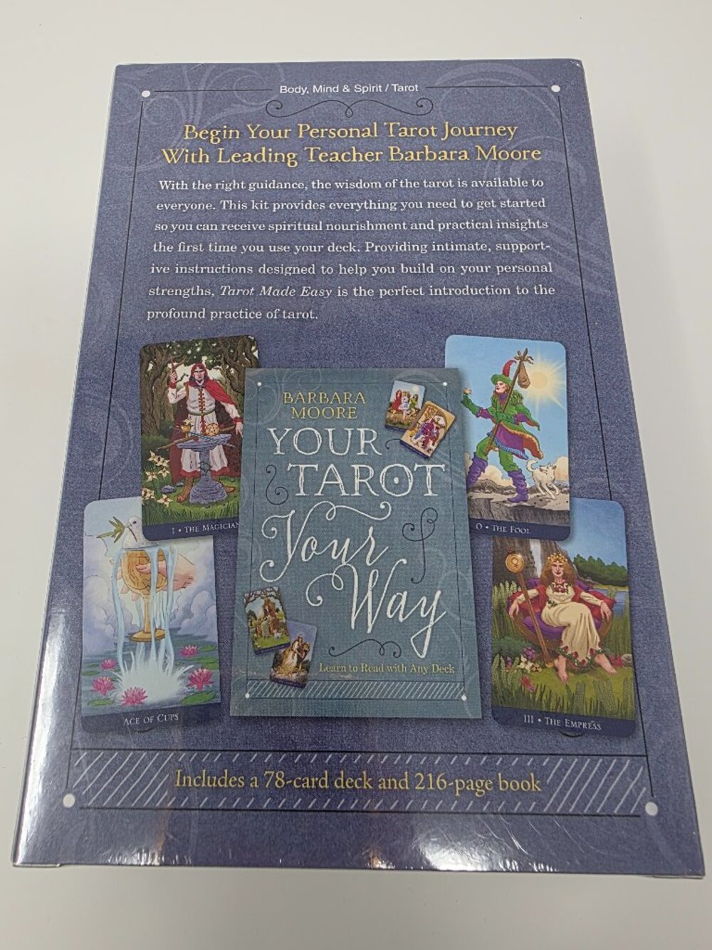 Tarot Made Easy Tarot Deck & Book set by Barbara Moore- Llewellyn NIB - Picture 3 of 3